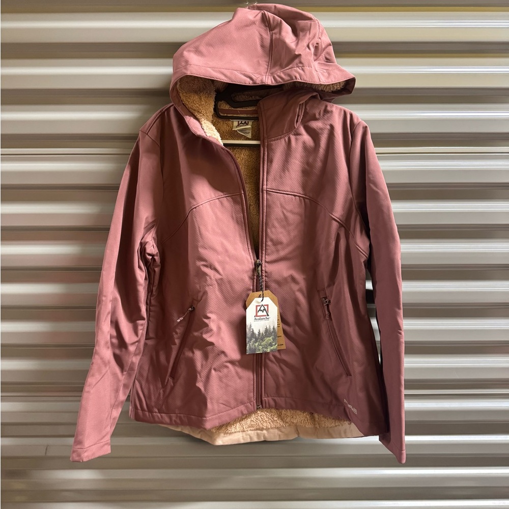 Avalanche Women's Midweight Soft Shell Hooded Jacket Size Large